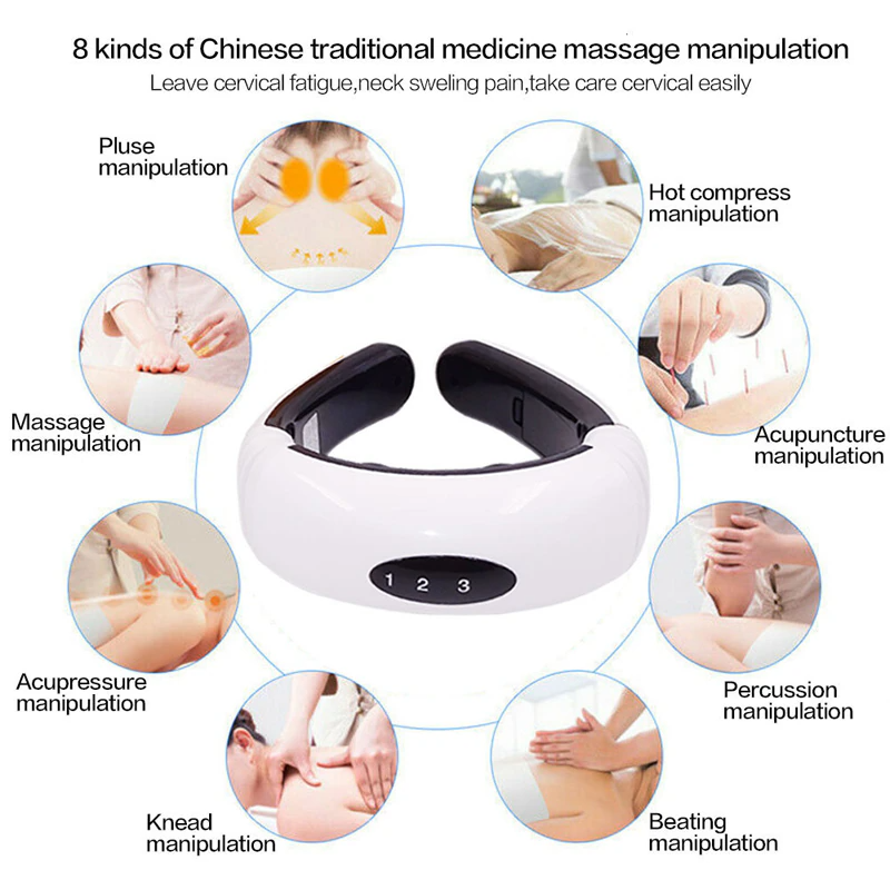 EMS Neck Massager - TikTok Viral | Free Shipping USA