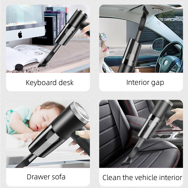 120W Cordless Car Vacuum - TikTok Viral | Free Shipping USA
