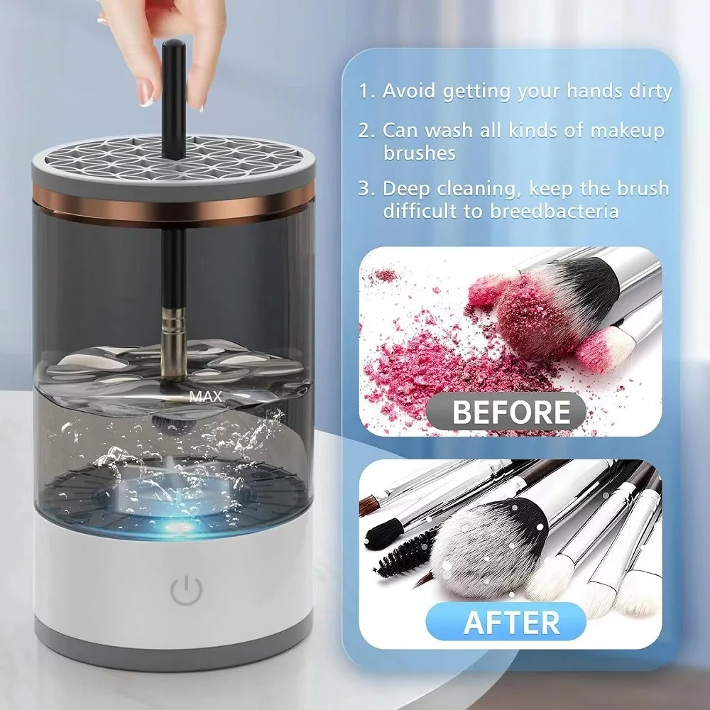 Electric Makeup Brush Cleaner - TikTok Viral | Free Shipping USA