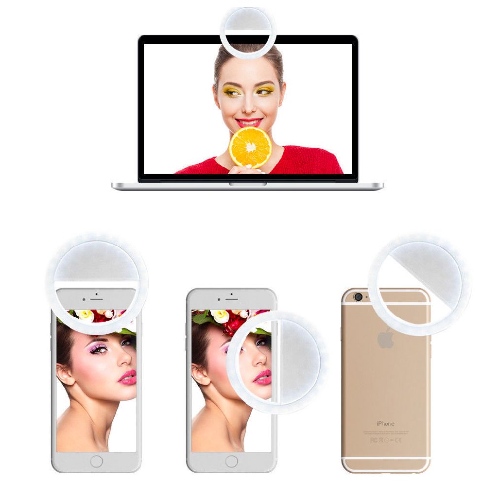 Clip-On Selfie Ring Light - TikTok Viral | Free Shipping USA