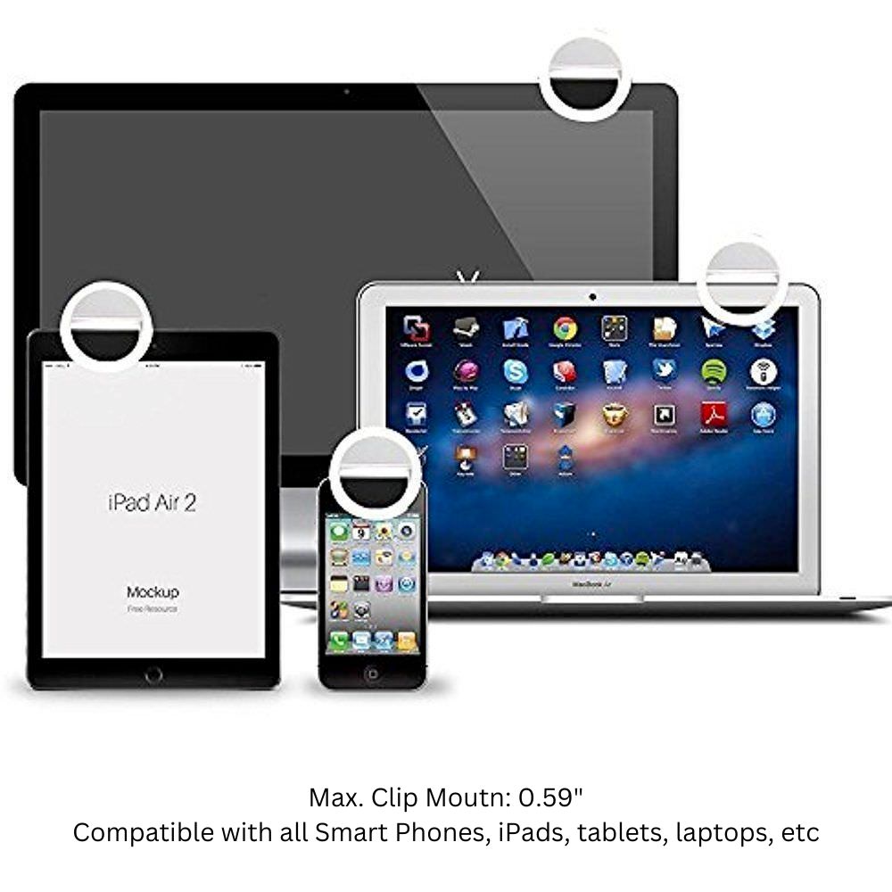 Clip-On Selfie Ring Light - TikTok Viral | Free Shipping USA