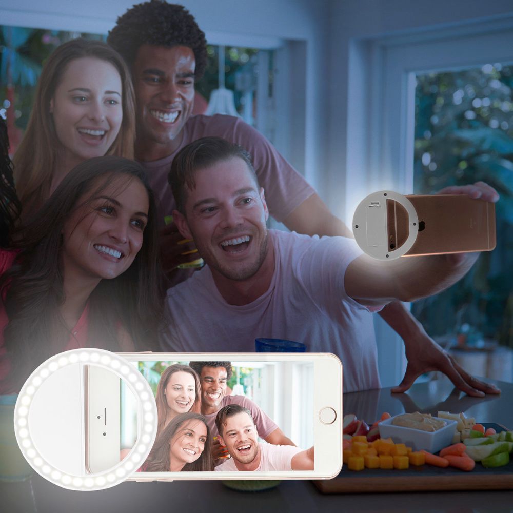 Clip-On Selfie Ring Light - TikTok Viral | Free Shipping USA