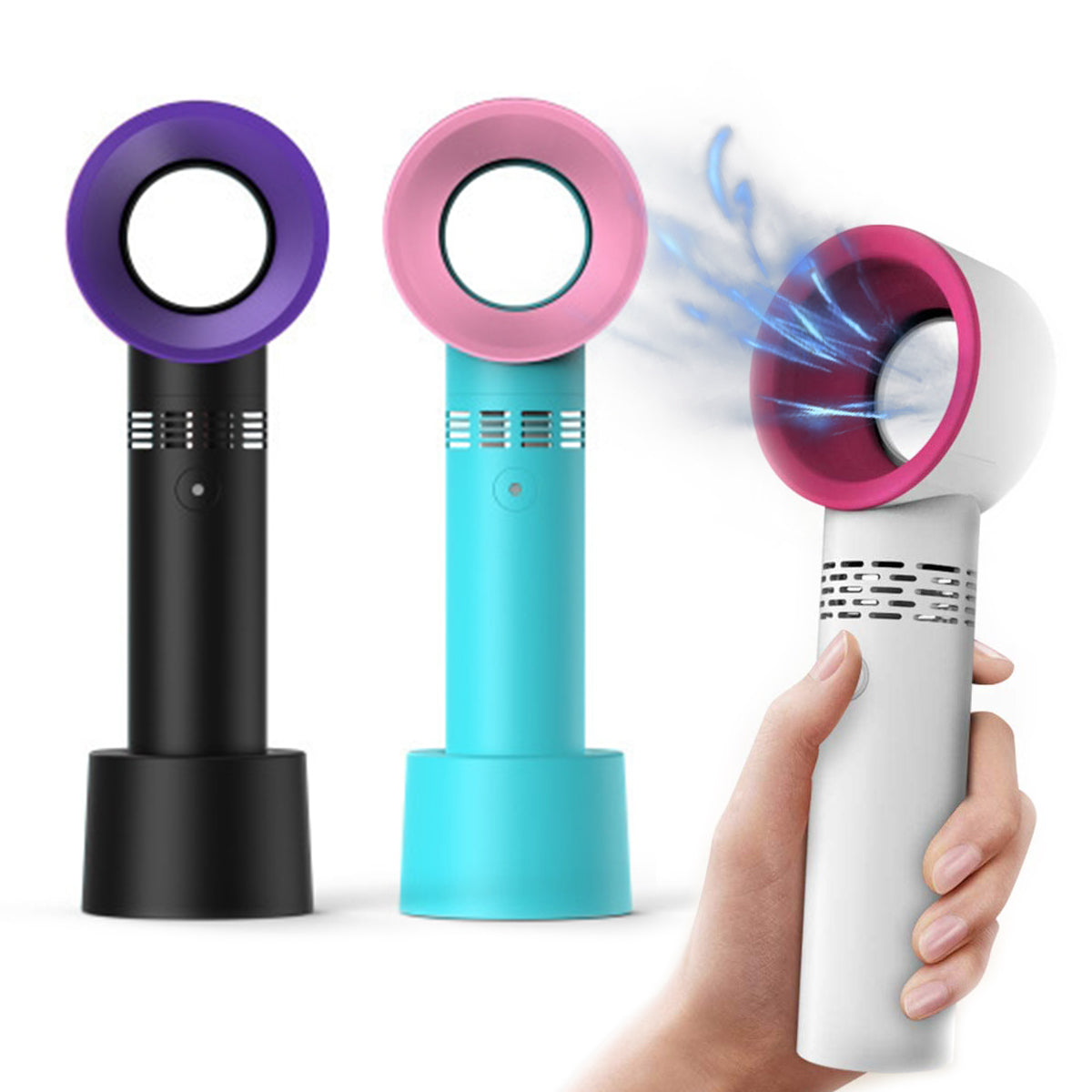 3-in-1 Bladeless Mini Fan - TikTok Viral | Free Shipping USA